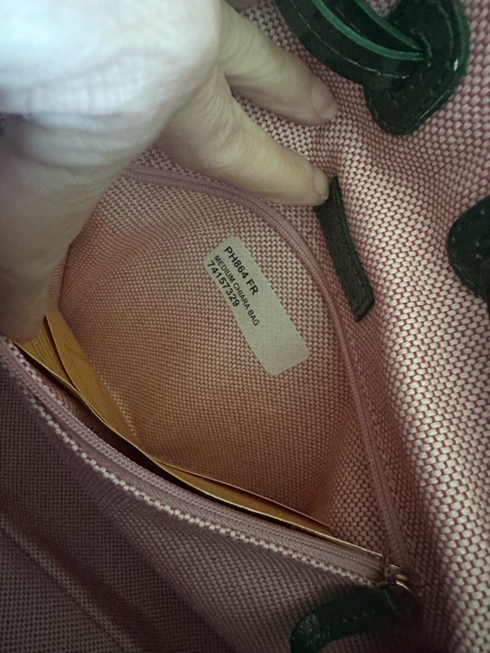Vintage Y2K Dooney & Bourke Green Patent medium Chiara Leather tote bag NWT - Picture 11 of 11